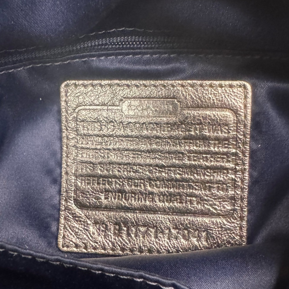 Coach Audrey Shoulder Tote in Black - Picture 8 of 9